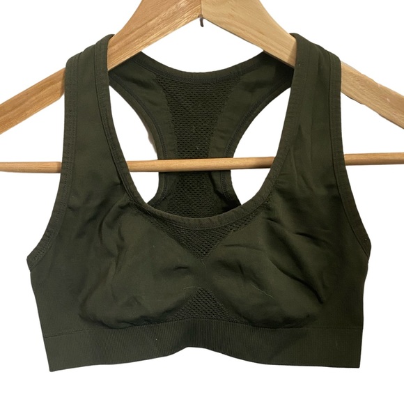Z by Zella - Olive Green Sports Bra (set) - Picture 2 of 2